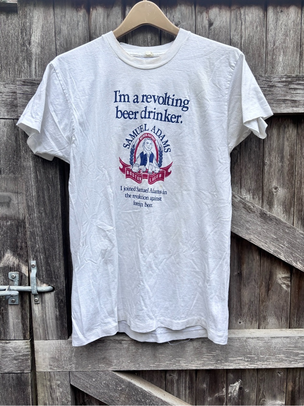 Vtg Sam Adams Tee